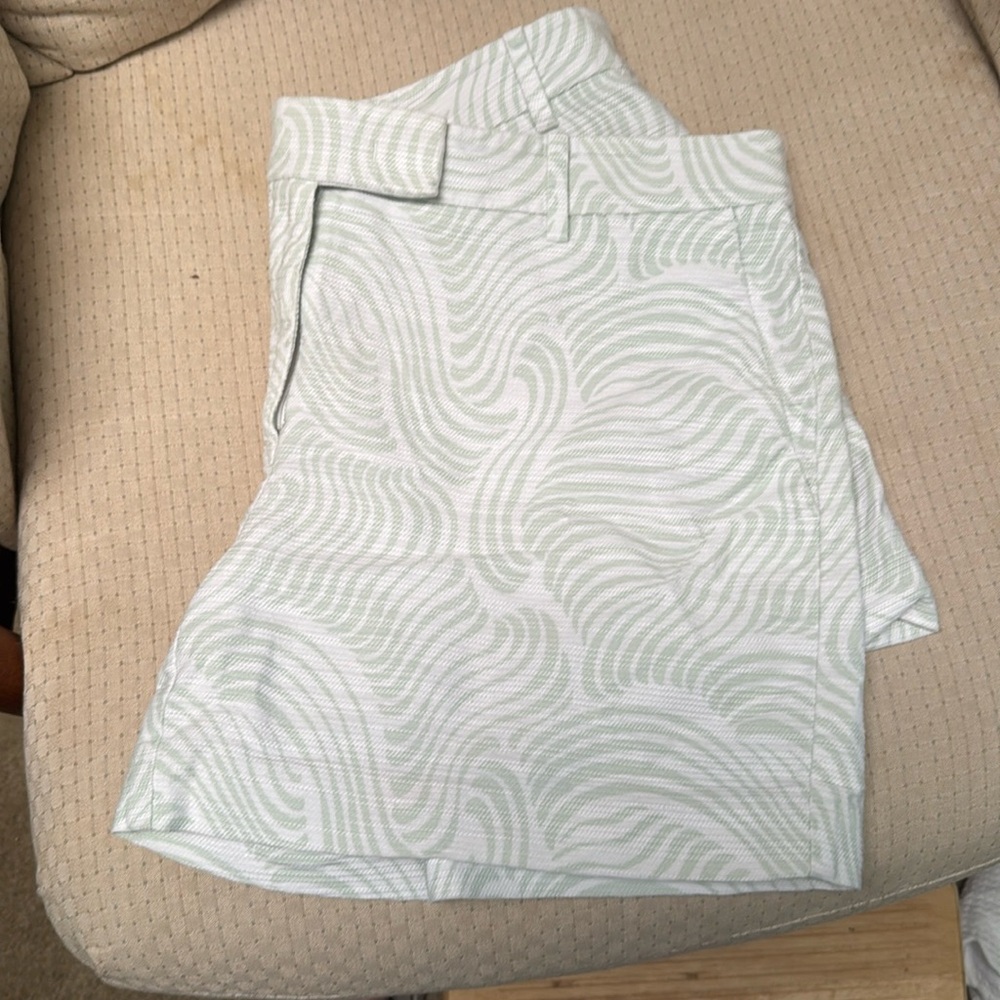 Tropical print shorts